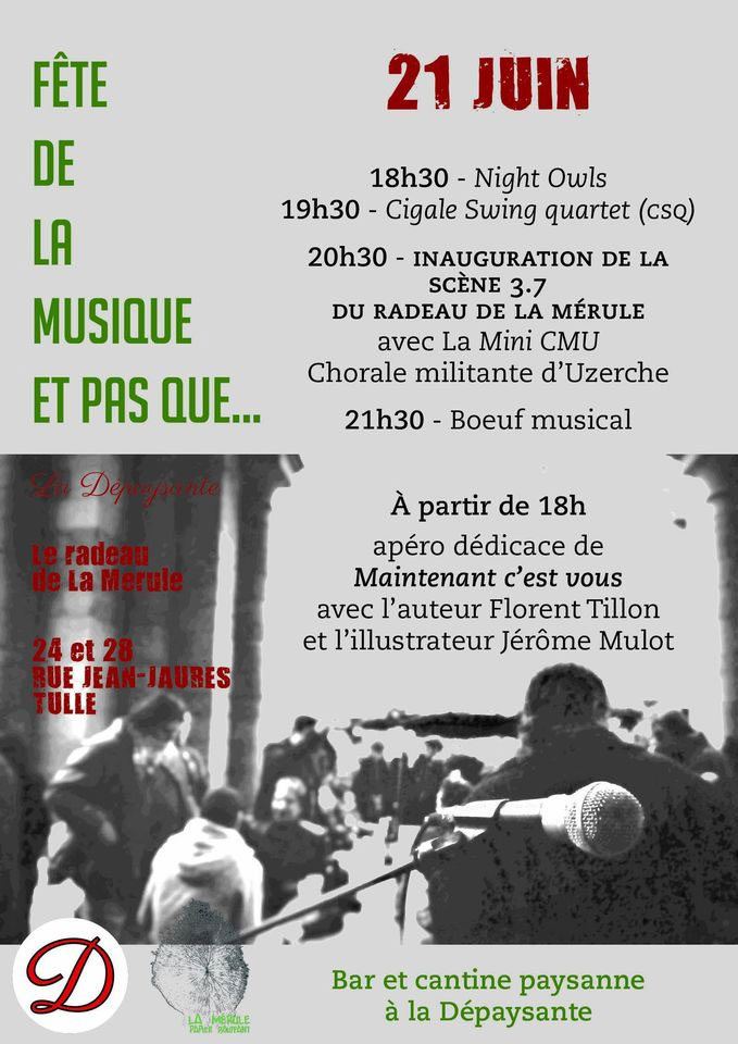 Affiche fête de la musique 2024