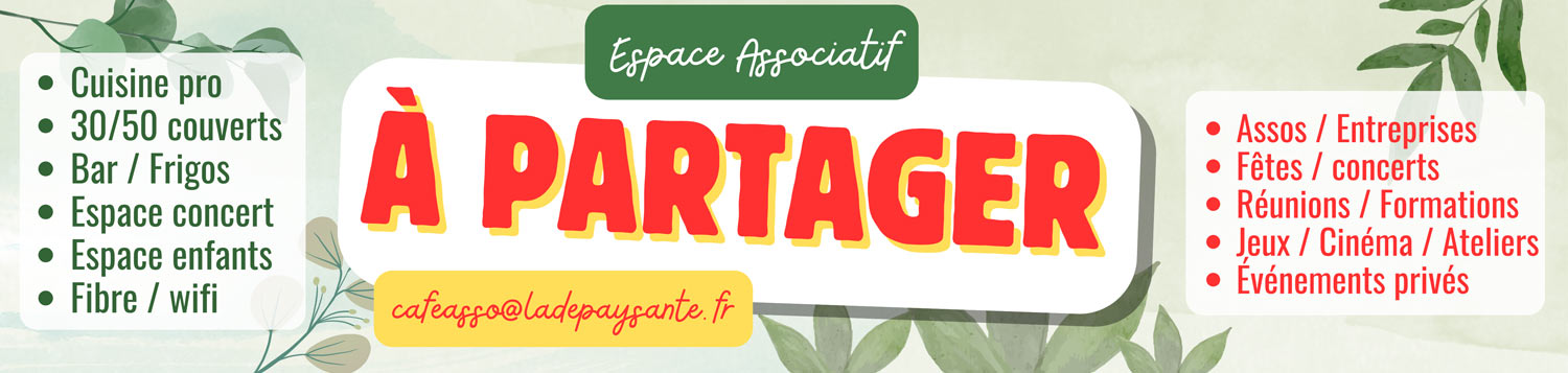 Local de la_Dépaysante à partager